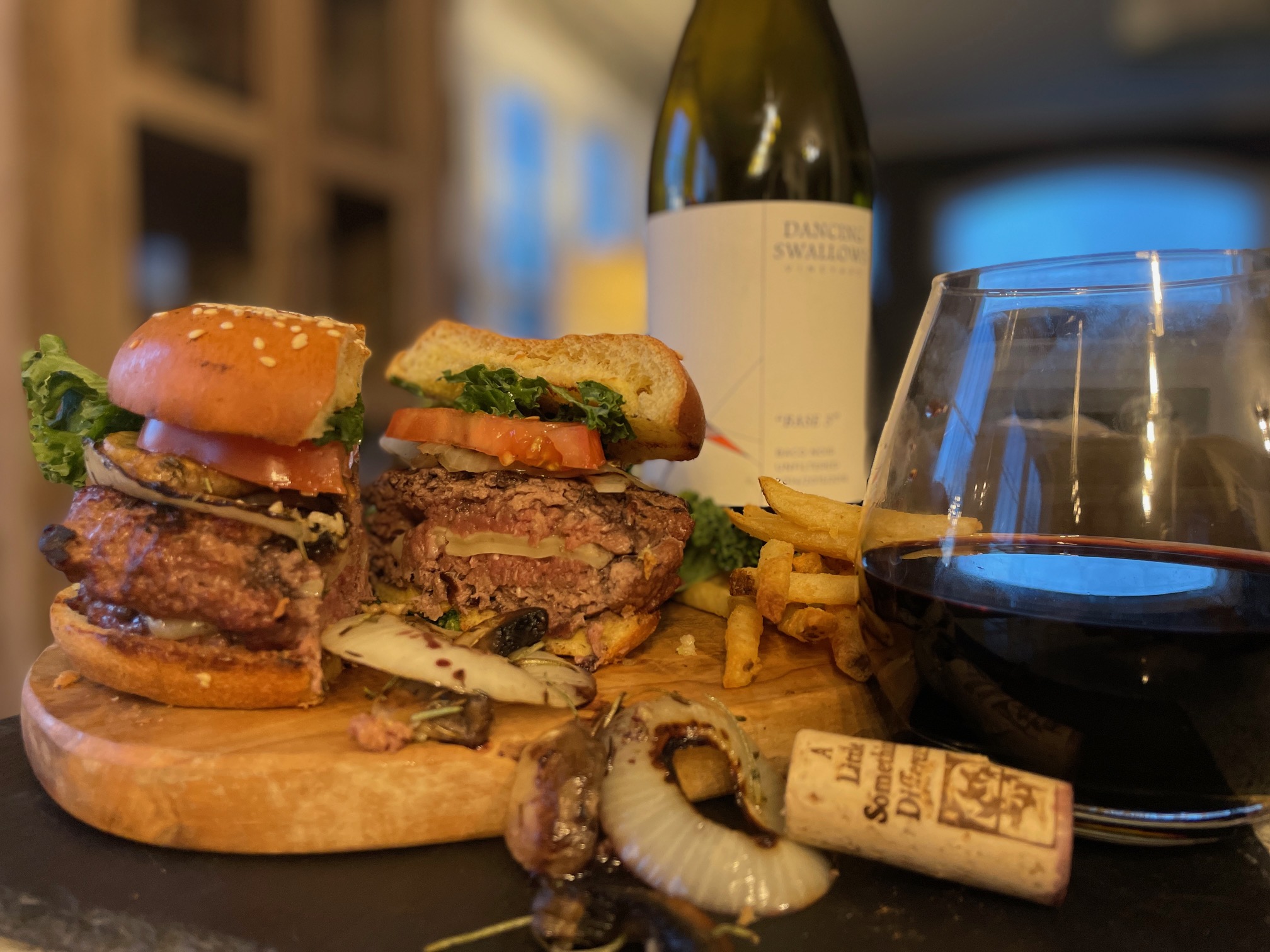 Featured image for “Dancing Swallows 2014/15/16 “Base 3” Baco Noir with the Red Wine Burger”