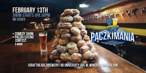 Brewing For Comedy – PaczkiMania @ Craft heads Brewing Co. | Windsor | Ontario | Canada
